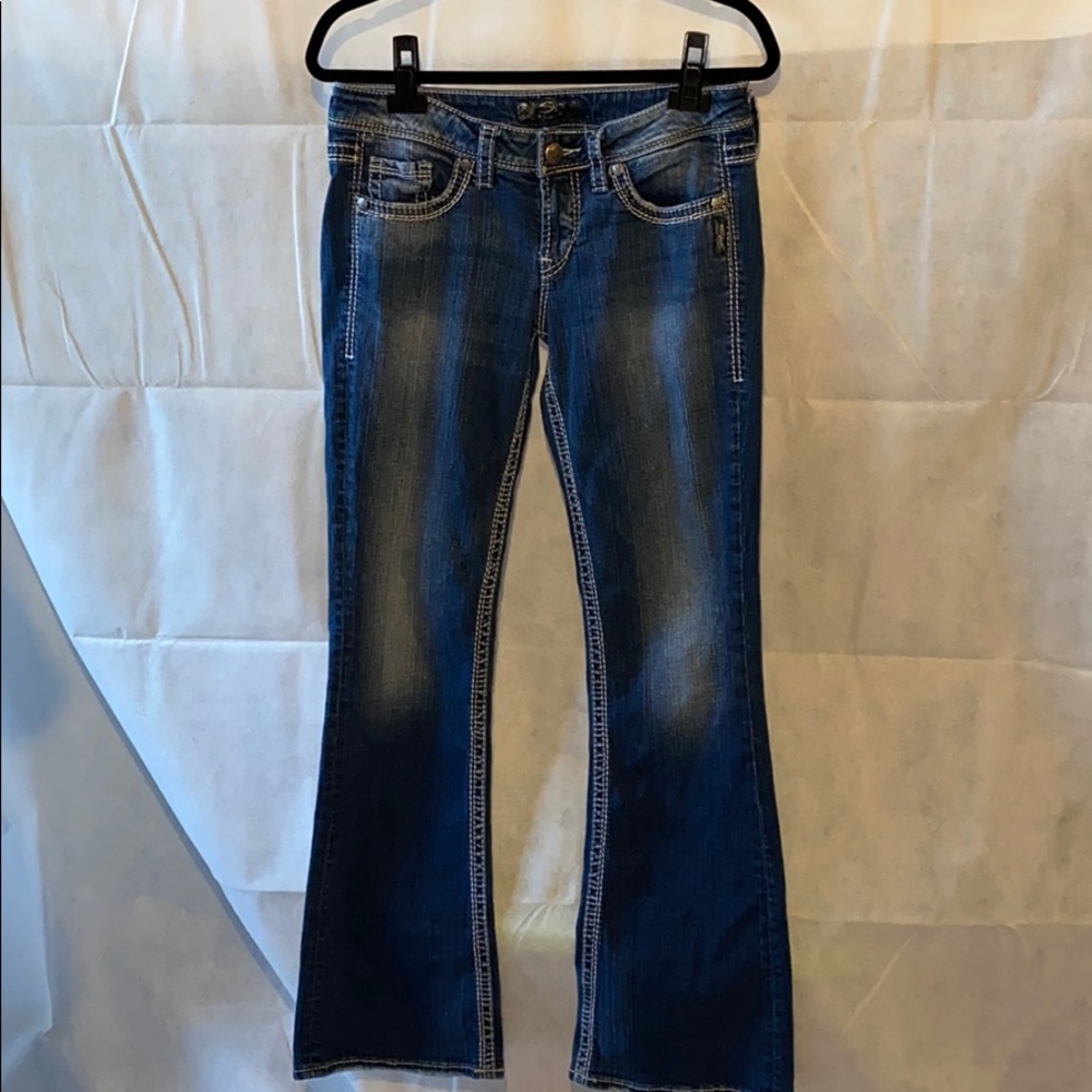 Silver Lola style jeans size W29/L33